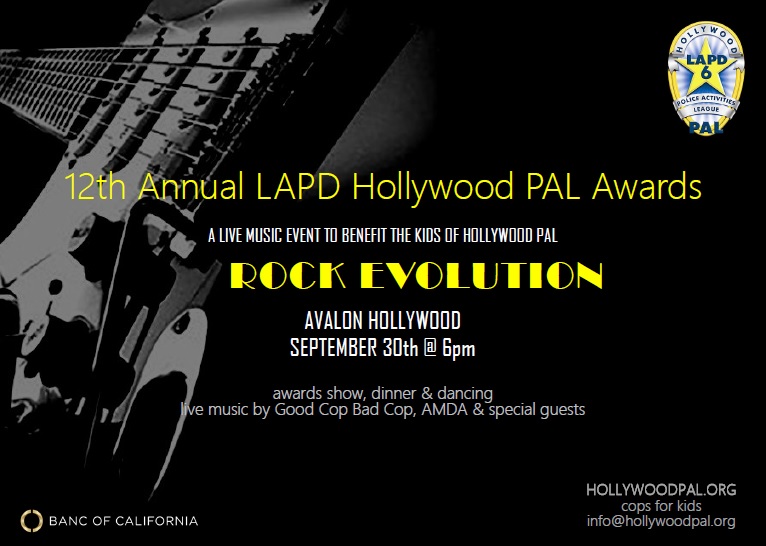 Reserve NOW for ANNUAL PAL AWARDS GALA
