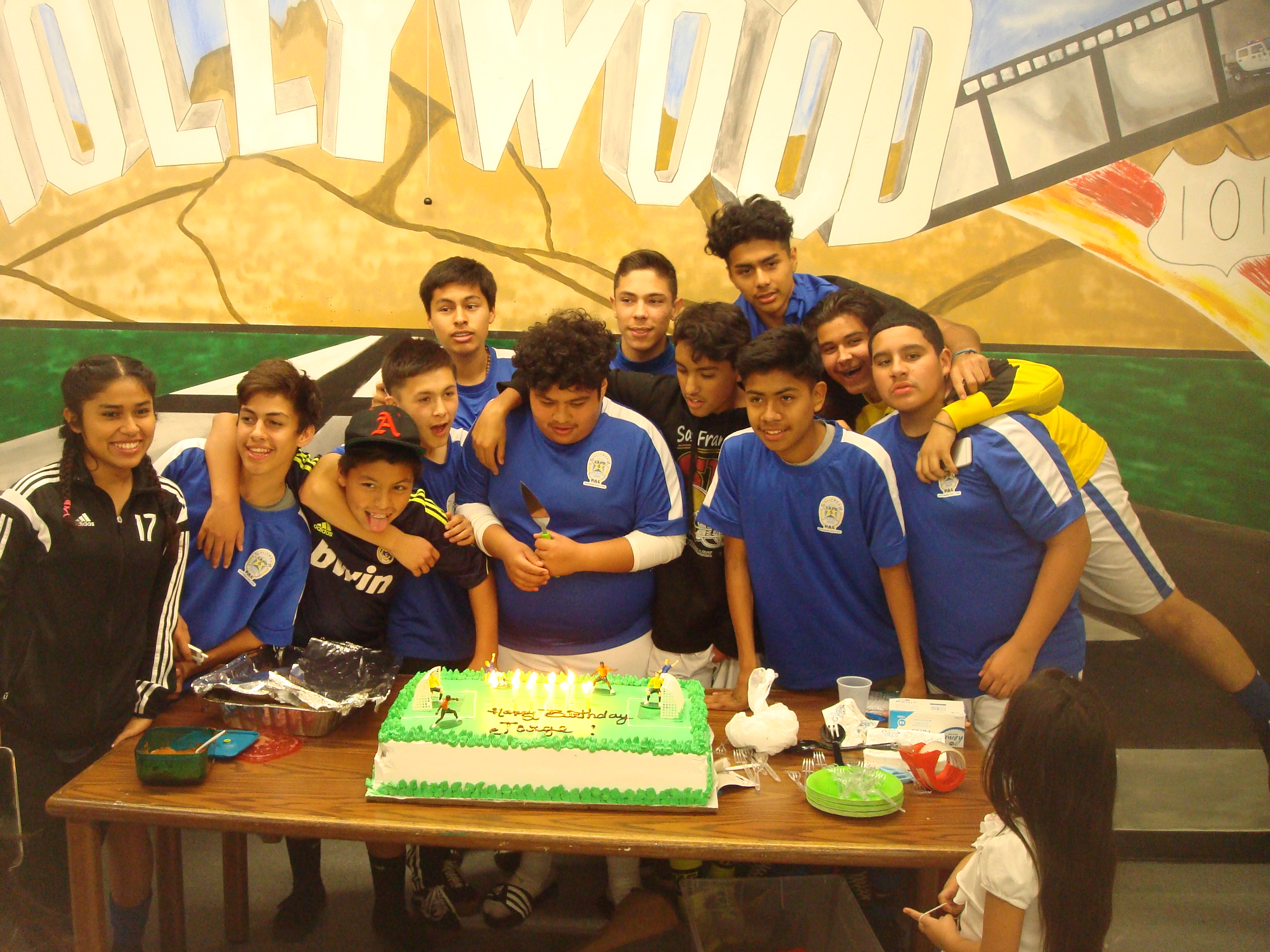 The Hollywood PAL U15 Soccer Team Takes 2nd Place