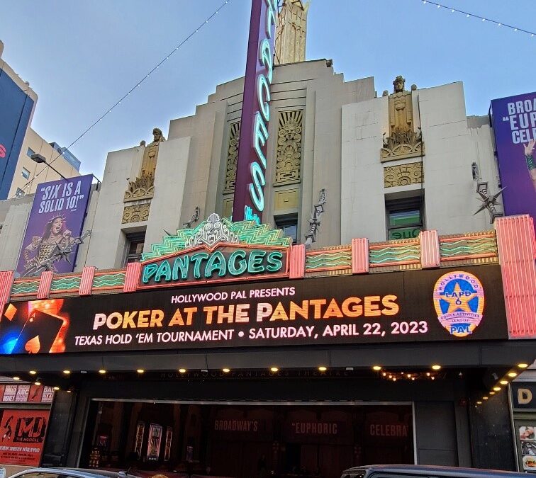 Poker at the Pantages Raises over $45,000 for HPAL Youth Programs